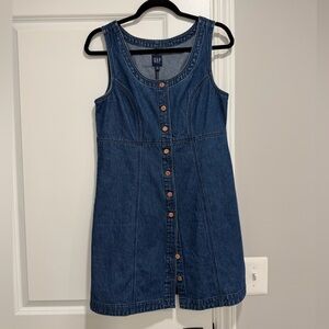 GAP Blue Denim Dress LIKE NEW size S